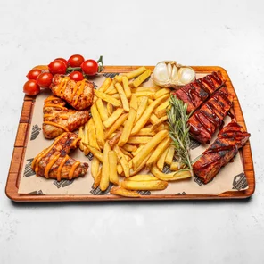Meal card cover for: Mix Grill for 1