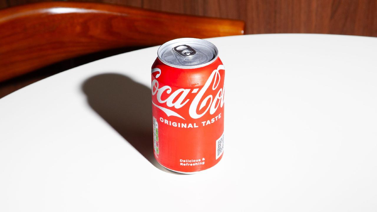Meal card cover for: Coke