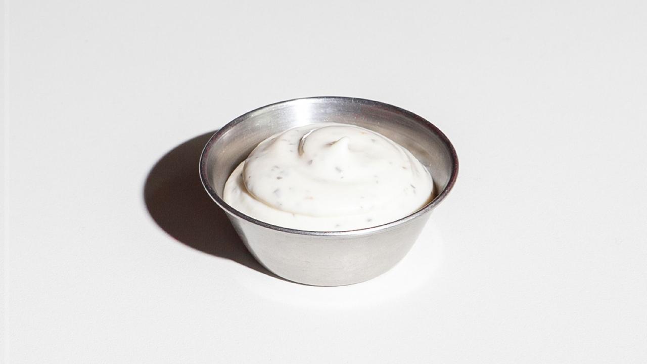 Meal card cover for: Ranch Dressing