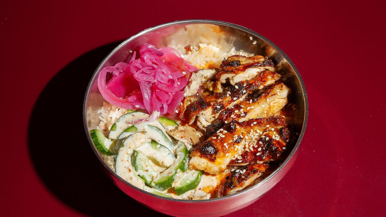 Grilled Chicken Rice Bowl, Coqfighter - Liverpool Street