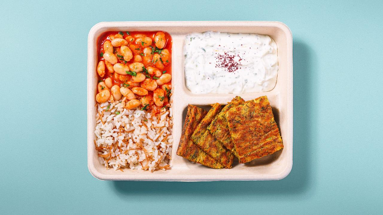 Meal card cover for: BYO Kuru Fasulye Box