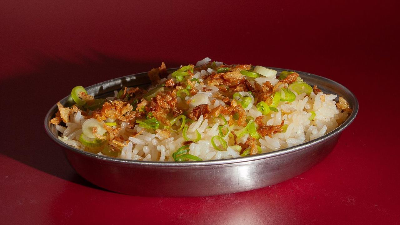 Meal card cover for: Coconut Rice