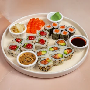 Meal card cover for: Kuuki Sushi Box