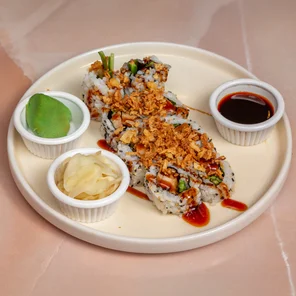 Meal card cover for: Teriyaki Chicken and Cucumber Roll - 8 Pcs
