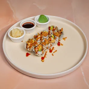 Meal card cover for: Chicken Katsu and Avocado Roll - 8 Pcs