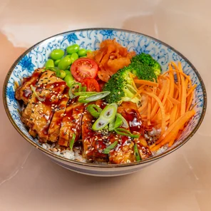 Meal card cover for: Chicken Teriyaki Rice