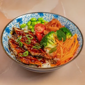 Meal card cover for: Ell Teriyaki Rice