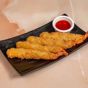 Meal card cover for: Prawn Katsu