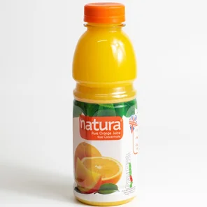 Meal card cover for: Orange Juice 500ml