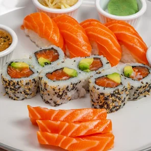Meal card cover for: Sushi Testing Box (13 Pcs)