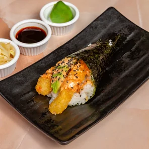 Meal card cover for: Prawn Katsu and Avocado Temaki