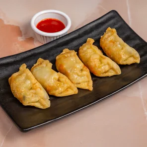 Meal card cover for: Veg Gyoza