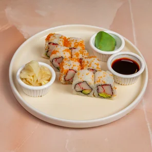 Meal card cover for: California Roll (Avo+Crabstick)