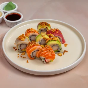 Meal card cover for: Tiger Roll - 8 Pcs