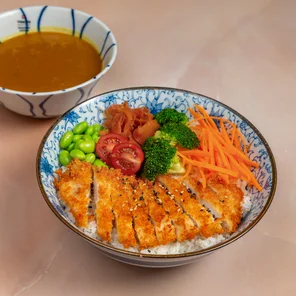 Meal card cover for: Chicken Katsu Curry Rice