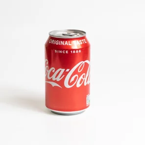 Meal card cover for: coke 330ml