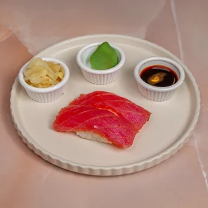 Meal card cover for: Tuna Nigiri - 2 pcs