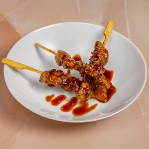 Meal card cover for: Chicken Yakitori