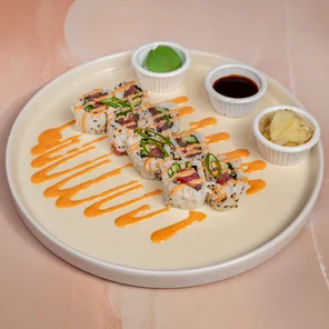 Meal card cover for: Spicy Tuna and Cucumber Roll - 8 Pcs