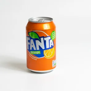 Meal card cover for: Fanta Orange 330ml