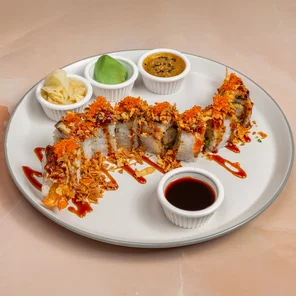 Meal card cover for: Black Dragon Roll - 8 Pcs