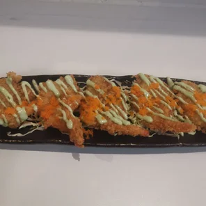 Meal card cover for: Wasabi Prawn