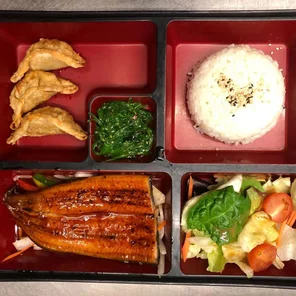 Meal card cover for: Eel Teriyaki Bento