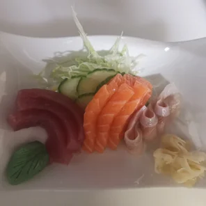 Meal card cover for: Sashimi Selection