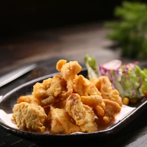 Meal card cover for: Tori Karaage