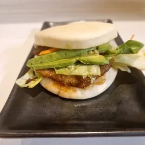 Meal card cover for: Chicken teriyaki bao bun