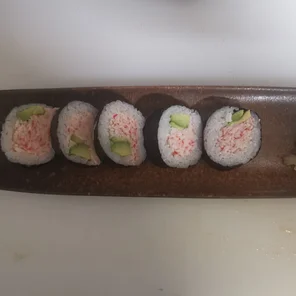 Meal card cover for: California Roll