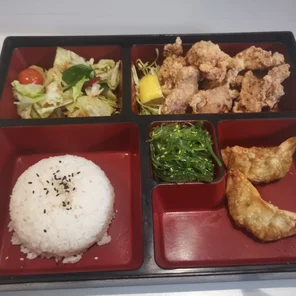 Meal card cover for: Chicken Karaage Bento