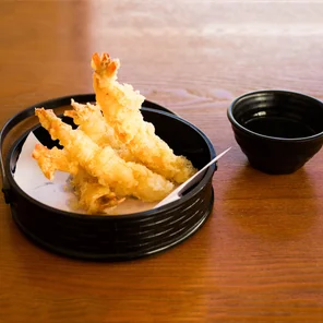 Meal card cover for: Ebi Tempura