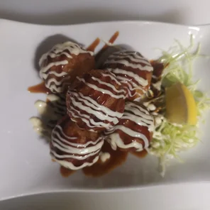 Meal card cover for: Takoyaki