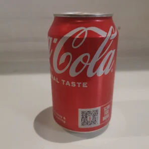 Meal card cover for: Coke