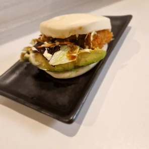 Meal card cover for: Chicken kastu bao bun