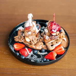 Meal card cover for: Waffles