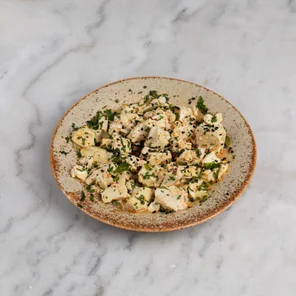 Meal card cover for: Scrambled Tofu
