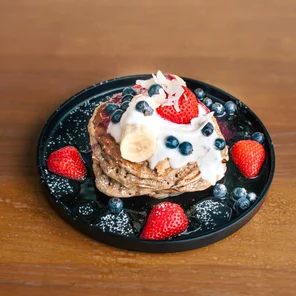 Meal card cover for: Pancakes
