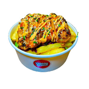 Meal card cover for: Lemon and Herb Chicken - Dirty Fries