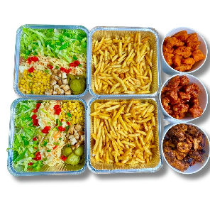 Meal card cover for: Voodoo Fries Bundle (Feeds 10 - 12)