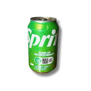 Meal card cover for: Sprite