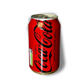 Meal card cover for: Coke Zero