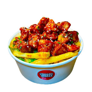 Meal card cover for: Hickory BBQ Chicken - Dirty Fries