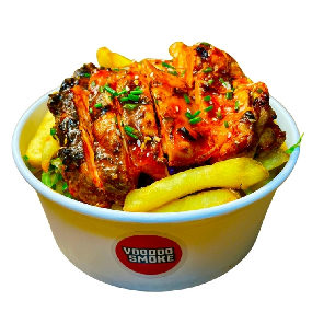 Meal card cover for: Nashville Hot Chicken - Dirty Fries