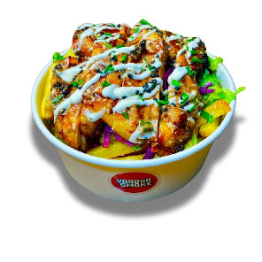 Meal card cover for: Louisiana BBQ Chicken - Dirty Fries