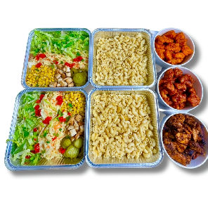 Meal card cover for: Mac and Cheese Platter (Feeds 10 - 12)