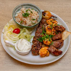Meal card cover for: Mixed Grill