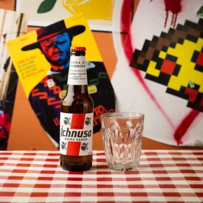 Meal card cover for: Ichnusa Lager (4.7%)