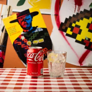 Meal card cover for: Coke (Can)